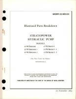 Illustrated Parts Breakdown for Stratopower Hydraulic Pump