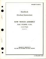 Overhaul Instructions for Tow Winch Assembly - Part 172700
