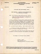 Flight and Taxiing Restrictions for P-51 and A-36 Series
