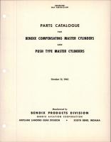 Parts Catalog for Compensating Master Cylinders and Push Type Cylinders 