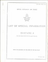 List of Special Information for Mustang 4