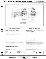 Installation Drawing for DC Motor Driven Fuel Pump - TF-10300