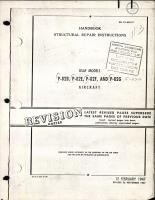 Structural Repair Instructions for P-83B, P-83E, P-82F, and P-82G
