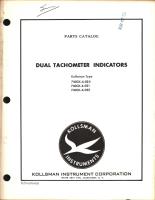 Parts Catalog for Kollsman Dual Tachometer Indicators