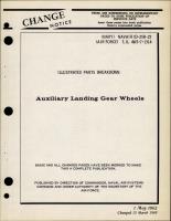 Illustrated Parts Breakdown for Auxiliary Landing Gear Wheels 