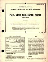 Overhaul Instructions w Parts Breakdown for Fuel Line Transfer Pump - Series RG15150 