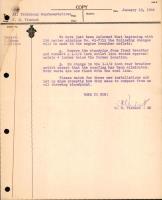 Correspondence Concerning Changes to the Engine Breather Outlet