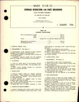 Overhaul Instructions with Parts Breakdown for Fuel Strainer Assembly - 50-1496-001, 50-1496-002