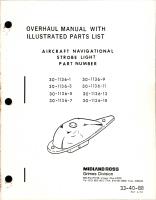 Overhaul Manual with Illustrated Parts List for Navigational Strobe Light