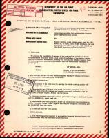 Removal of Engine Cowling Stay Rod Receptacle Assemblies  For T-28