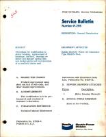 Service Bulletin R-296 for Electric Power AC Generator - Type 28B135-76-A