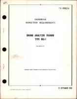 Inspection Requirements for Engine Analyzer Trainer Type MG-1 