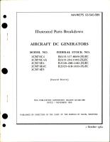 Illustrated Parts Breakdown for DC Generators - Models 2CM76C4, 2CM76C4A, 2CM76E4, 2CM76E4C, 2CM76E5