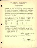 Reference Bulletin #102, Cable Data
