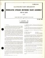 Illustrated Parts Breakdown for Modulated Spoiler Metering Valve Assembly Part No. 5-83957