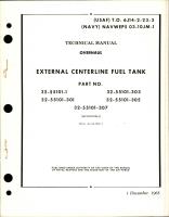 Overhaul Manual for External Centerline Fuel Tank