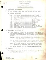 Overhaul Instructions for Cowl Flap Actuator - EYLC 8734 