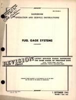 Operation and Service Instructions for Fuel Gage Systems 