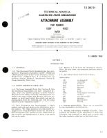 Illustrated Parts Breakdown for Attachment Assembly Part  No. 113397, 146759, 145222 