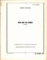 Parts Catalog for Goodyear Nose and Tail Wheels