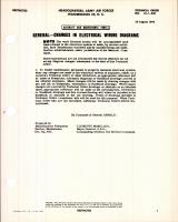 Changes in Electrical Wiring Diagrams