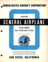 General Airplane Lecture, B- 24D Mode - Familiarization Manual