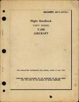  Flight Handbook for Navy Model T-28B Aircraft