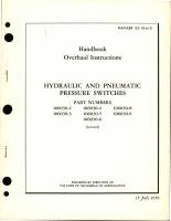 Overhaul Instructions for Hydraulic and Pneumatic Pressure Switches 