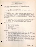 P-38 Structures - Side Window & Window Regulator Unit - Remove & Replace