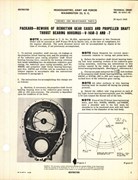 Rework of Reduction Gear Cases and Propeller Shaft Thrust Bearing Housings for V-1650-3 and -7