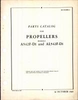 Parts Catalog for Propellers - A542F-D1 & AL542F-D1