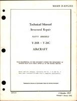  Structural Repair Manual for Navy Models T-28B & T-28C, 