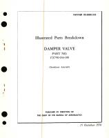 Illustrated Parts Breakdown for Damper Valve Part No. 17Z790-036