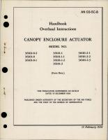 Overhaul Instructions for Canopy Enclosure Actuator