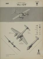 Henschel Hs-129 Recognition Poster