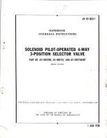 Overhaul Instructions for Solenoid Pilot Operated 4-Way 3-Position Selector Valve 