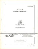 Revision to Overhaul Instructions for Tank Unit - Types FG120G, FG120H, FG120K, and FG120L 