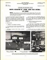 Relocation of Liaison Radio Fixed Antenna for B-26 Series