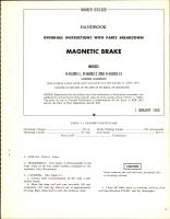 Overhaul Instructions with Parts Breakdown for Magnetic Brake - Models R-460M3-1, R-460M3-2, and R-460M3-21