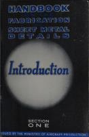 Introduction - Handbook on The Fabrication of Sheet Metal Details