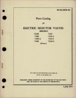 Parts Catalog for Electric Selector Valves 