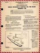 Replacement of Droppable Fuel Tank Release Mechanism for A-20G