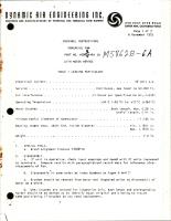 Overhaul Instruction for Vaneaxial Fan - Part M5862B-6A with Motor M3416C 