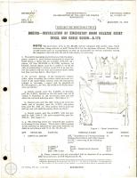 Installation of Emergency Bomb Release Reset Decal and Cable Guard for B-17G