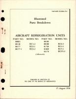 Illustrated Parts Breakdown for Aircraft Refrigeration Units 