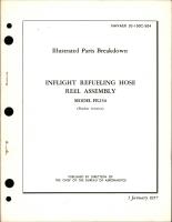 Illustrated Parts Breakdown for Inflight Refueling Hose Assembly - Model FR250