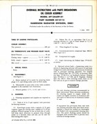 Overhaul Instructions with Parts Breakdown for Oil Cooler Assembly