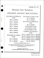 Illustrated Parts Breakdown for Aircraft Engine Mountings