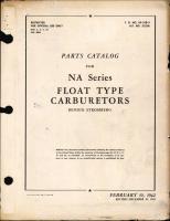 Parts Catalog for NA Series Float Type Carburetors
