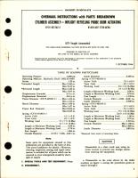 Overhaul Instructions with Parts for Inflight Refueling Probe Door Actuating Cylinder Assembly - CV15-401262-2